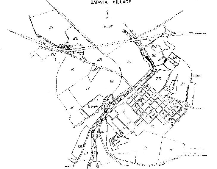 Current Batavia Map